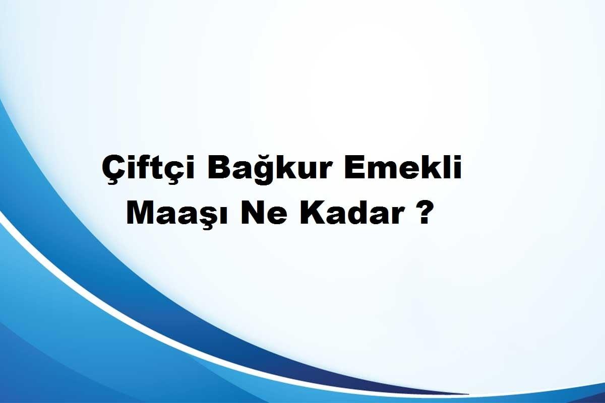 tarım bağkur emekli maaşı