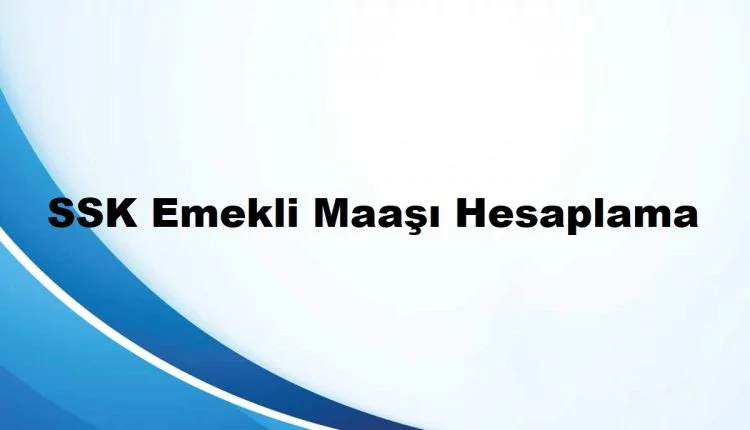 4a emekli maaşı hesaplama programı