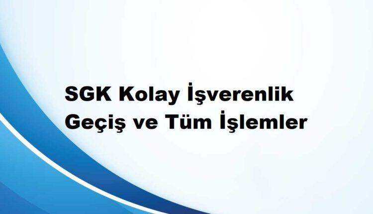 kolay işverenliğe geçiş