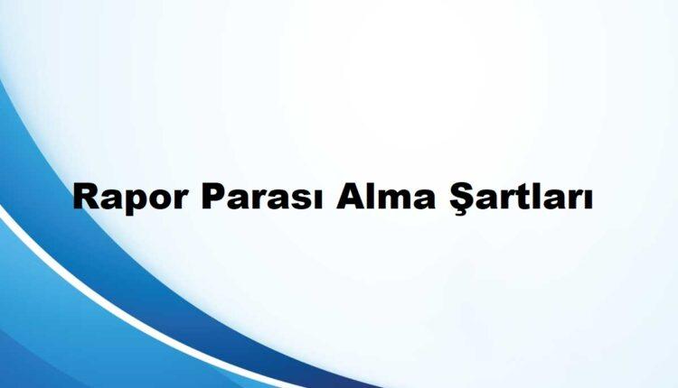 iş göremezlik alma şartları